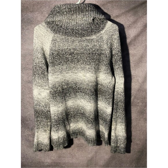 Columbia Sweaters - Columbia Womens XL Knit Sweater Grey Ombre Gradient Cowl Neck Pullover